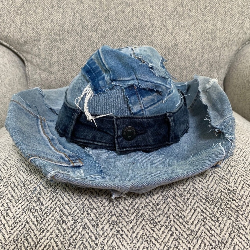 Justin Timberlake denim jean cowboy hat only for Halloween costume